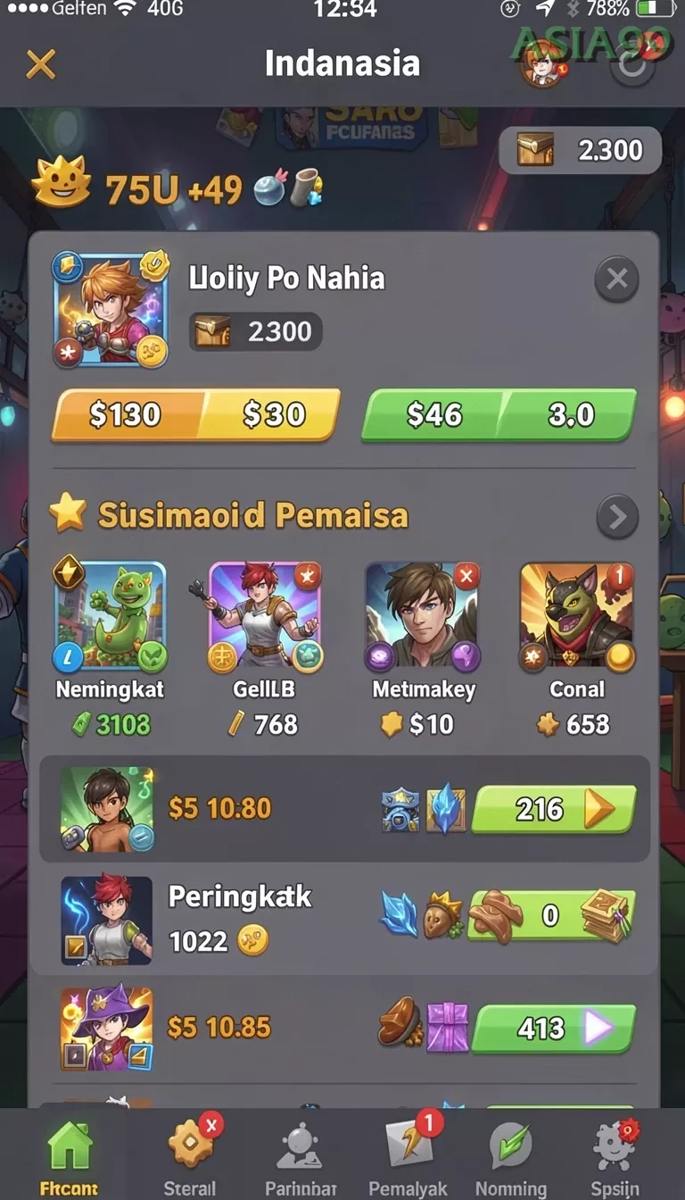 Sistem Pembayaran asia99 screenshot